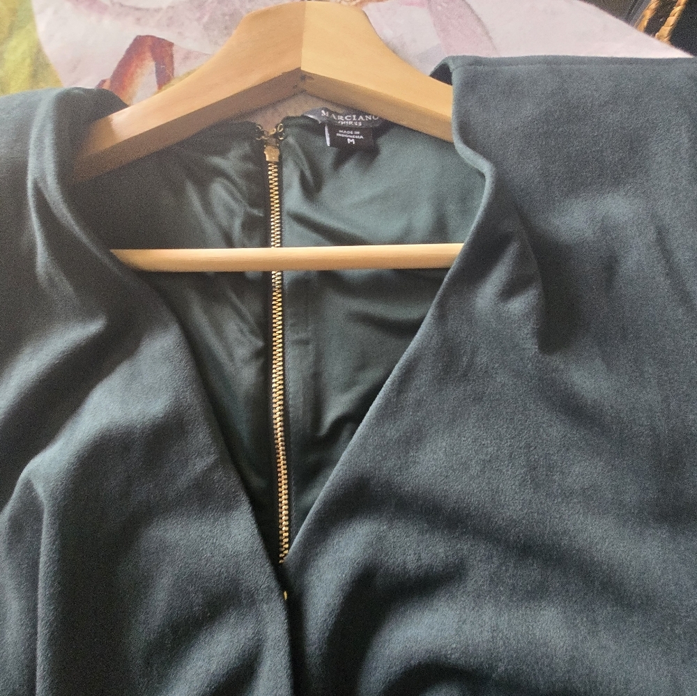 Beautiful suede dress